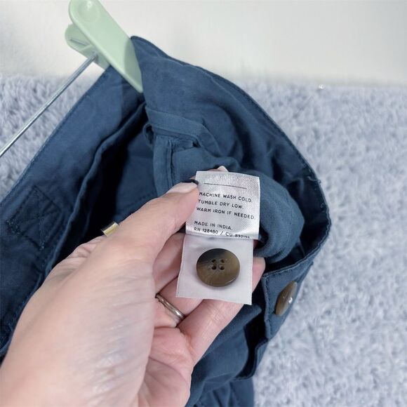 Pact Women's Cropped Pants in Blue - Picture 11 of 13